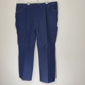 Rustler Boot Jean Heavyweight Denim Pre-Shrunk, Size 48x30